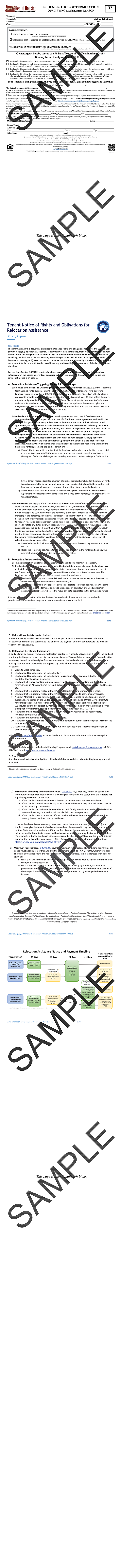 Eugene Notice of Termination<br/>Qualifying Landlord Reason<br/>04/2025