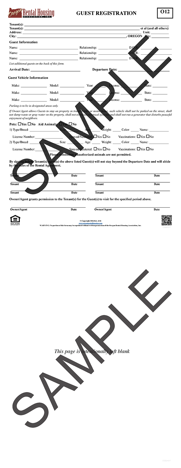 Guest Registration<br/>4/2016