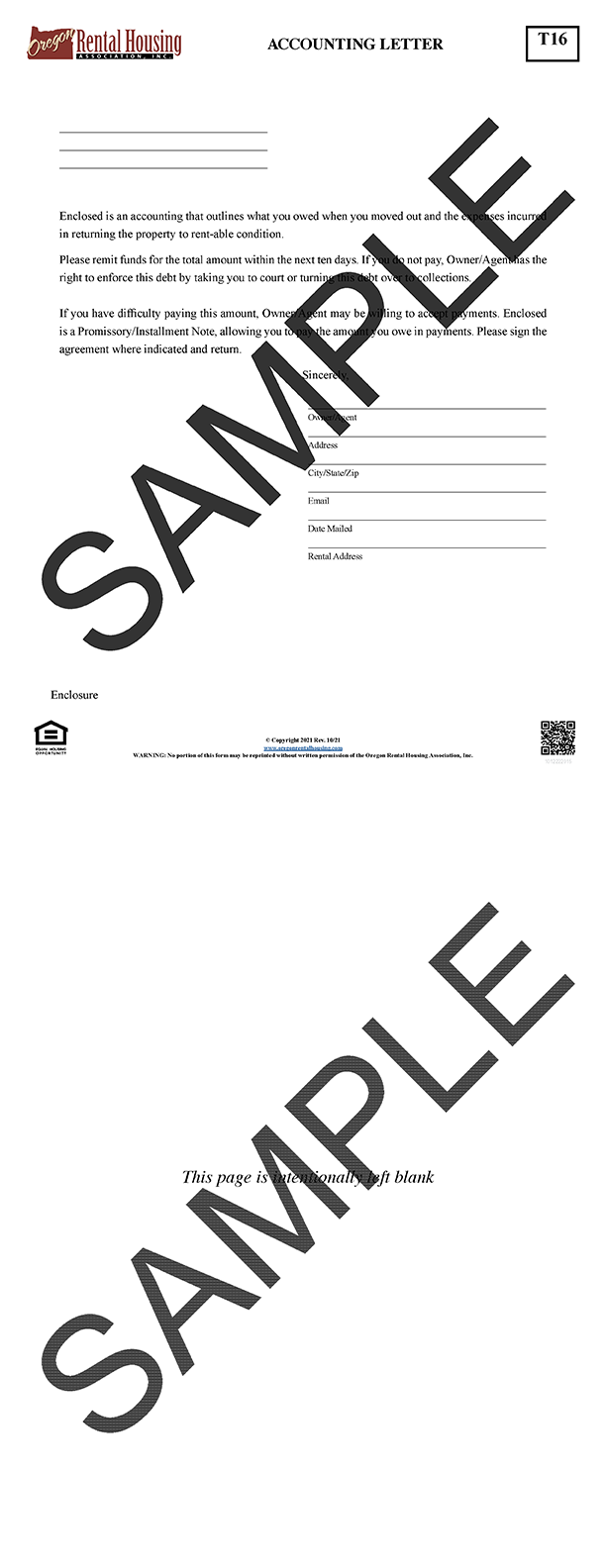 Accounting Letter<br/>10/2021